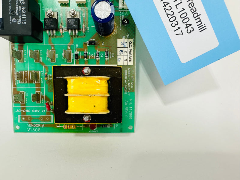 Pro-Form 520 PFTL10043 Treadmill Lower Motor Control Board 117860 (BP397)