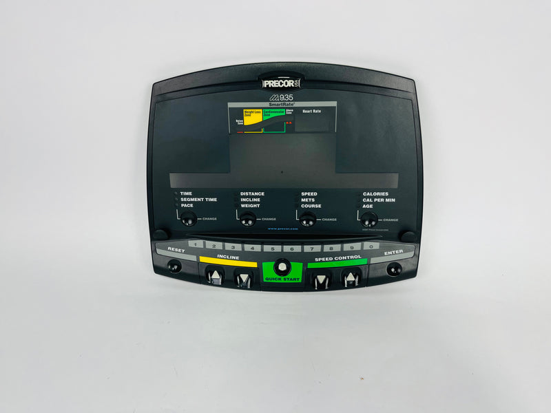 Precor M9.35 Treadmill Console Overlay 43700-202 (KP125)