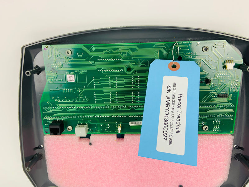 Precor 9.35i Treadmill Upper PCA Console Membrane Display 48802-102 (CP459)