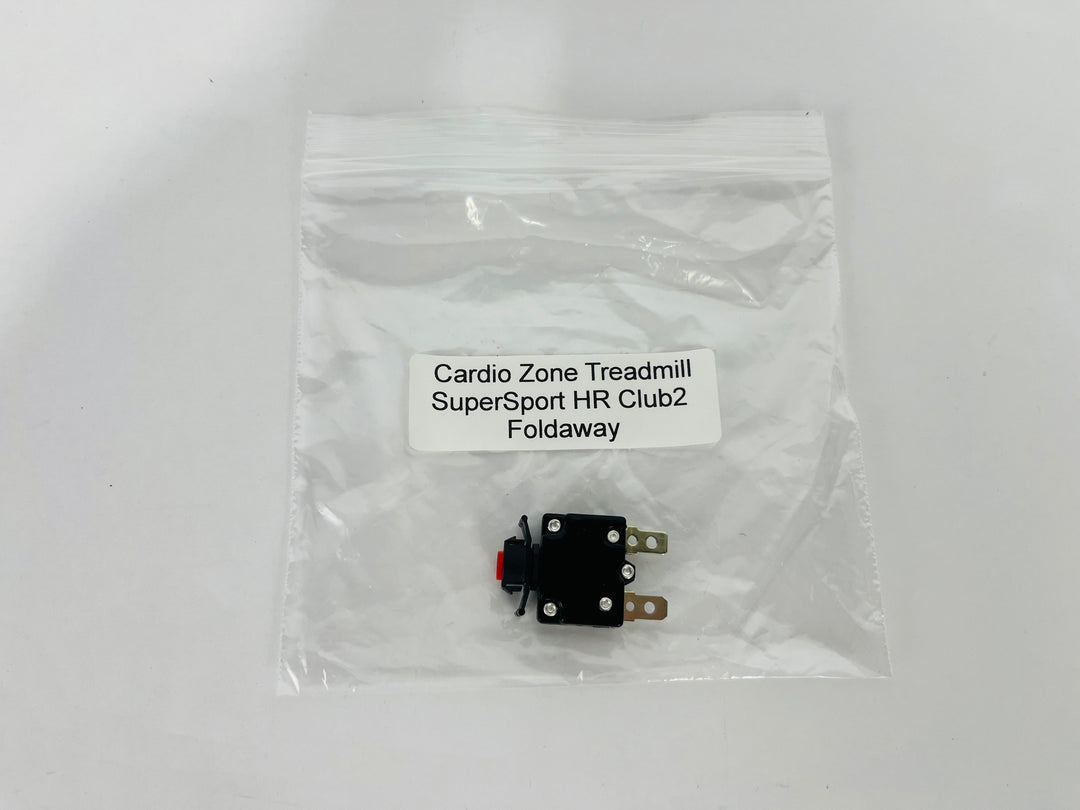 Cardio Zone SuperSport HR Club2 Foldaway Treadmill Power Circuit Breaker (PP154)