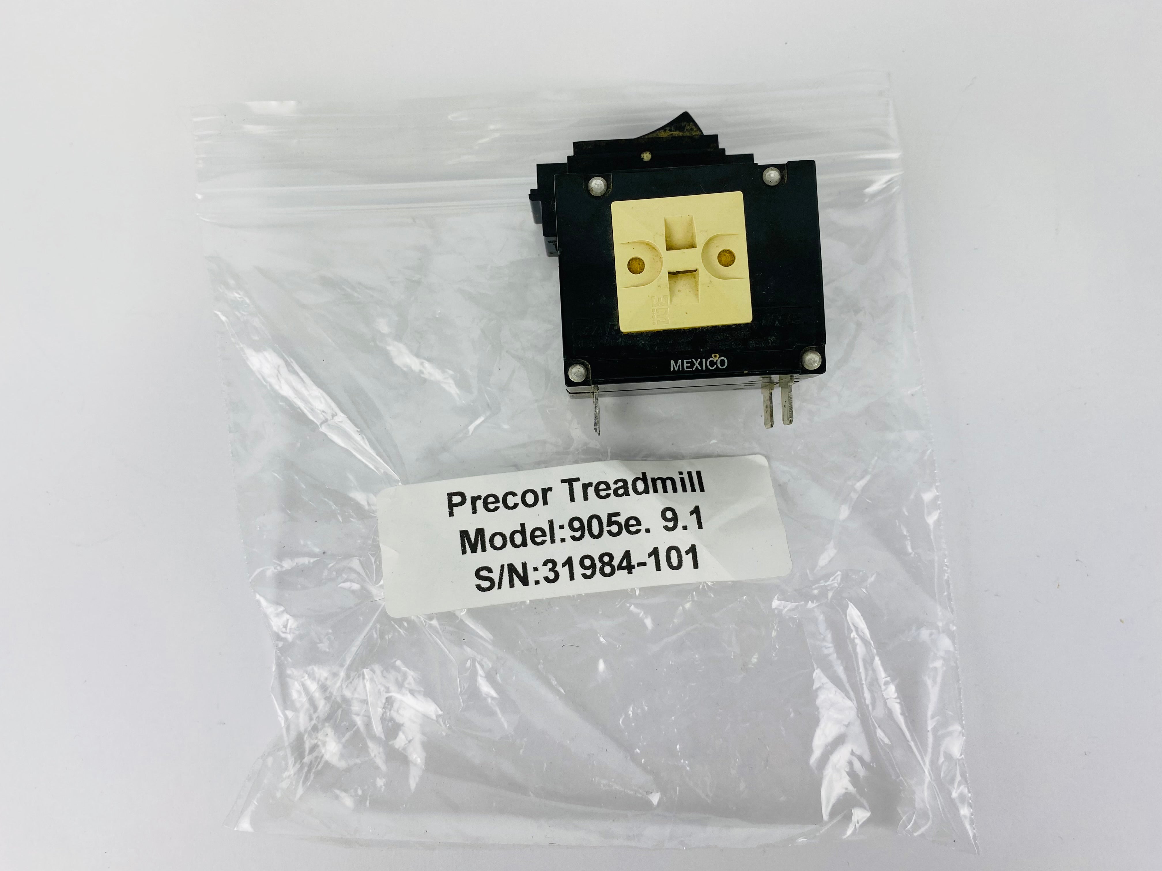 Precor 905e 9.1 Treadmill Circuit Breaker & Relay Switch Power Switche