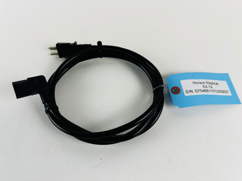 Horizon EX-79 Elliptical AC Power Supply Cable Line Cord (SC109)