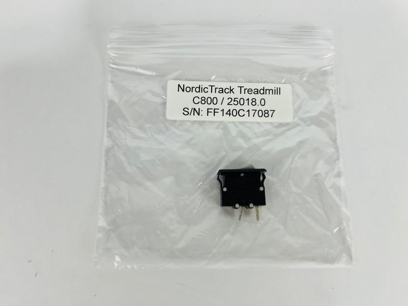 NordicTrack C800 25018.0 Treadmill Power Switch On Off (PP131)