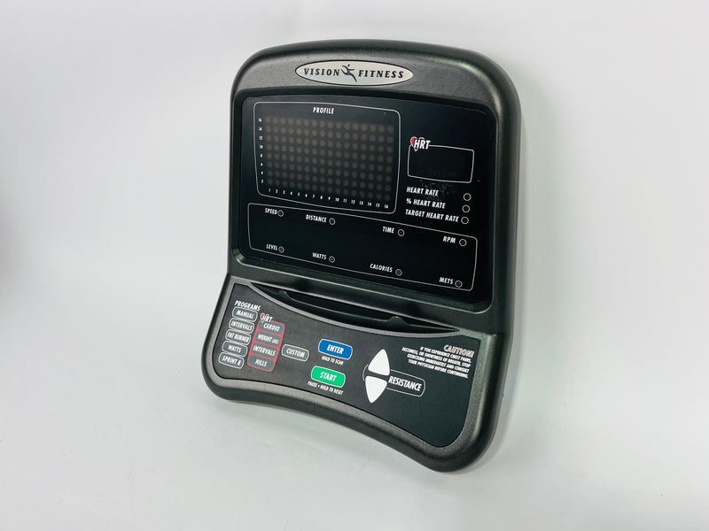 Vision Fitness X6200HRT7 Elliptical Display Console Panel (CP514)