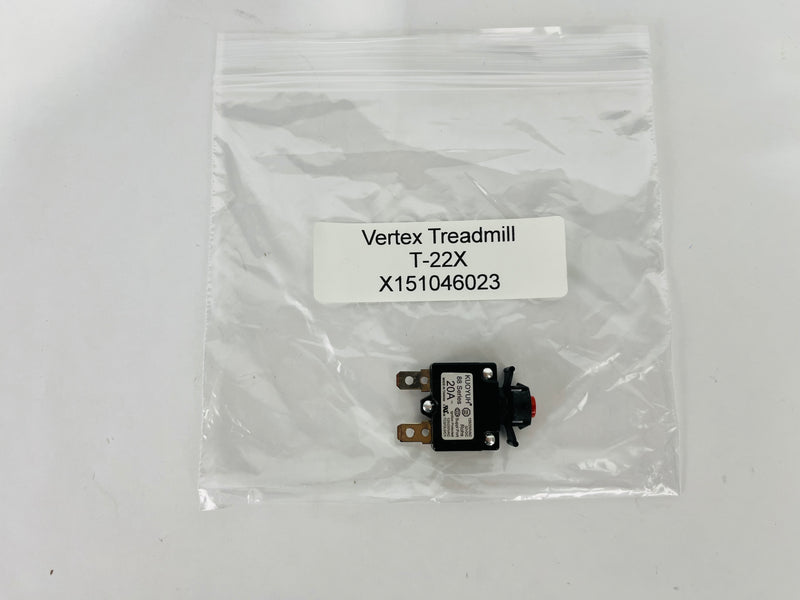 Vertex T-22X Treadmill Power Circuit Breaker (PP88)