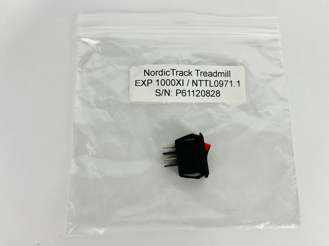 NordicTrack EXP 1000XI NTTL0971.1 Treadmill Power Switch On Off (PP130)