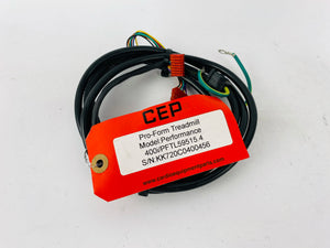 Pro-Form Performance 400i PFTL59515.4 Treadmill Wire Harness Cable (DC556)