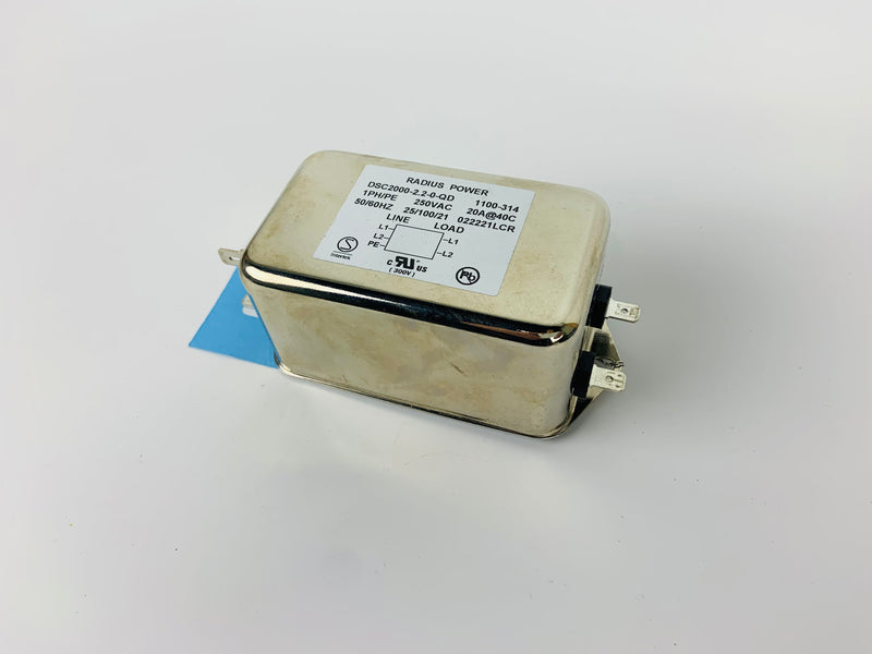 Peloton TR02 Treadmill Power Supply Line Input Filter DSC2000-2.2-0-QD (EC48)