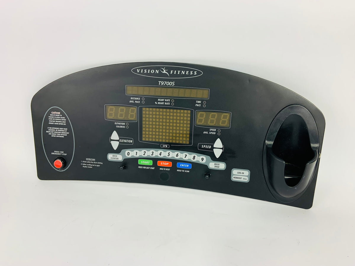 Vision Fitness T9700 TF97007 Treadmill Display Console Panel (CP629)
