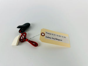 Precor 9.31 9.33 9.35 Residential Treadmill Safety Key Lanyard White (SK7)