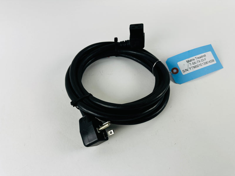 Matrix T-5X-7X-03-F Treadmill AC Power Supply Cable Line Cord (SC68)