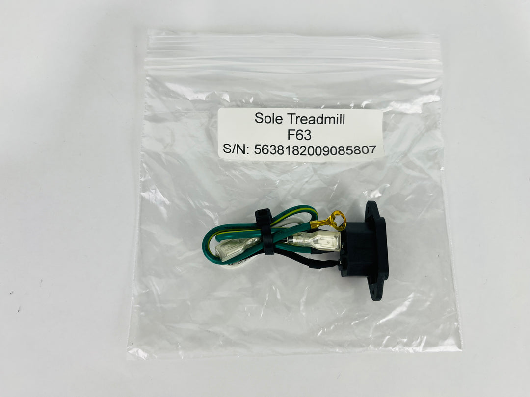 Sole Fitness F63 Treadmill Power Entry Socket Input Module Set (PP106)