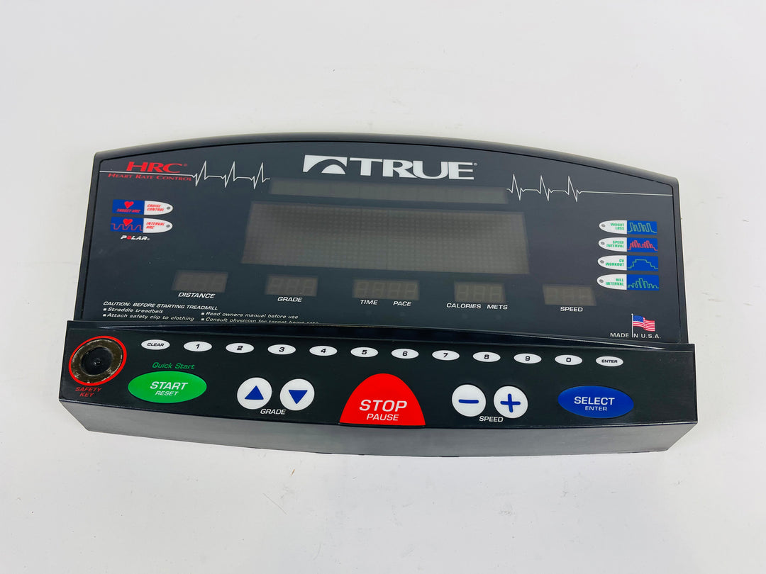 True Fitness 850 ZTX 850PEX 825 P Treadmill Display Console Panel (CP6
