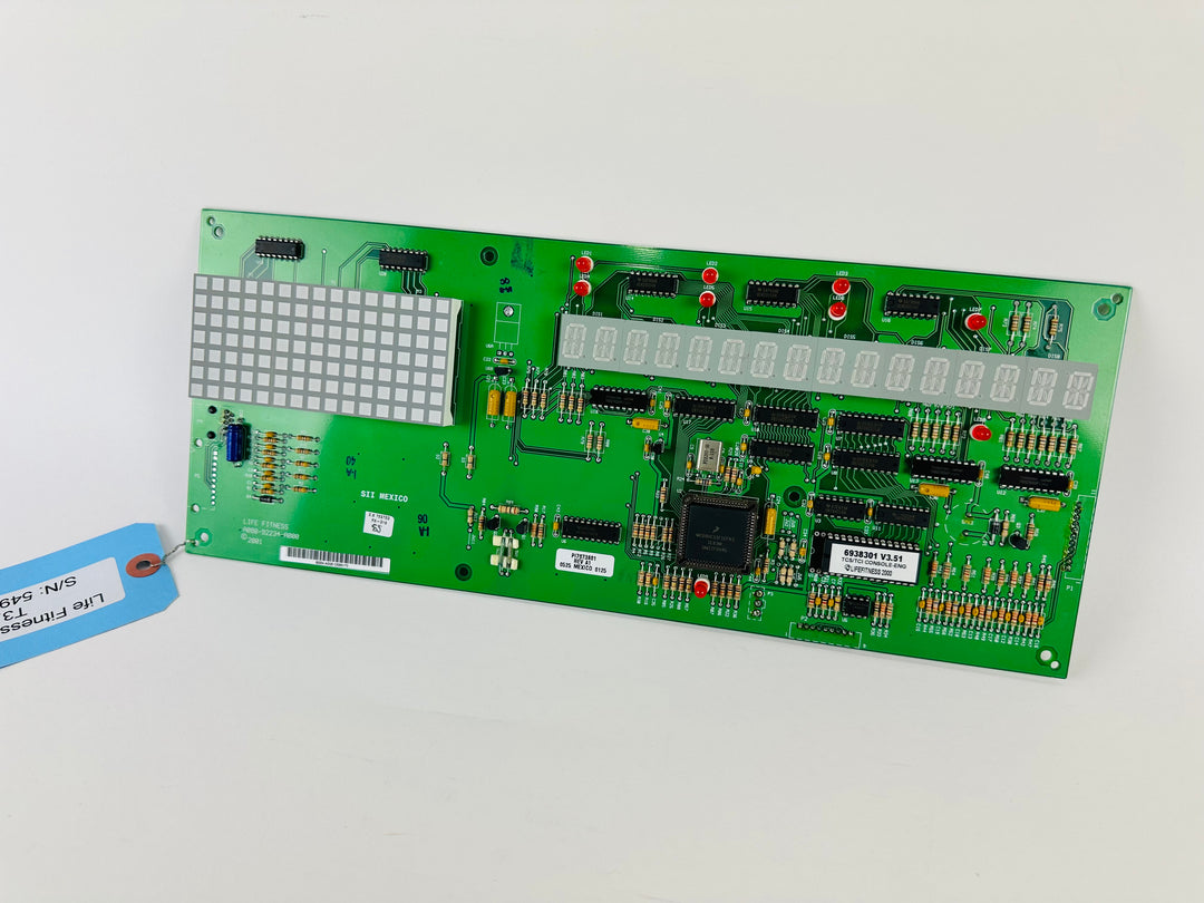 Life Fitness T3.5 Treadmill Console Display Electronic Board A080-92234 (CP393)