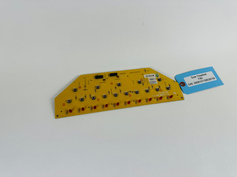 Sole Fitness F80 Treadmill Console Board YJ-5169-K1 (KP77)