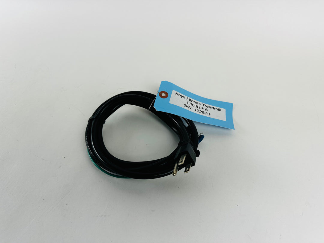 Keys Fitness 8800HR.6 Treadmill AC Power Supply Cable Line Cord (SC76)