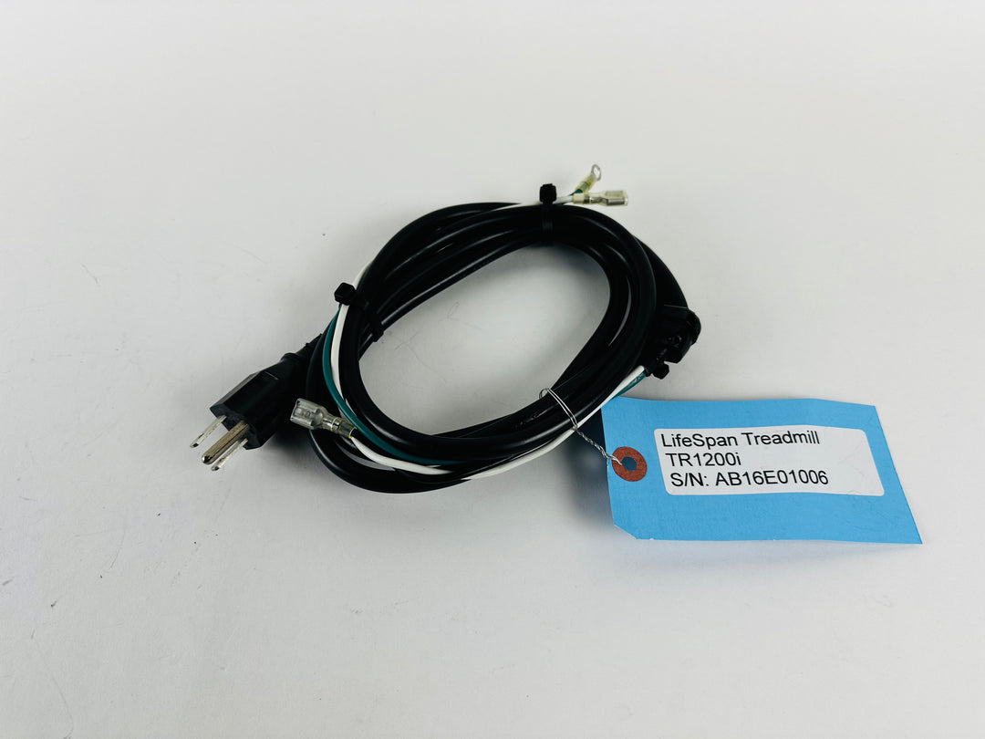 LifeSpan TR1200i Treadmill AC Power Supply Cable Line Cord (SC72)