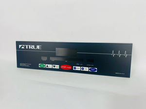 True Fitness 500AP Treadmill Display Console Panel Overlay (CP690)