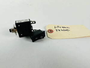 LifeSpan Treadmill Power Circuit Breaker Switch ZE-700 Power Switch (PP12)