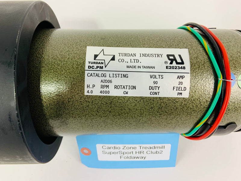Cardio Zone SuperSport HR Club2 Treadmill DC Drive Motor A2D06 (MP215)