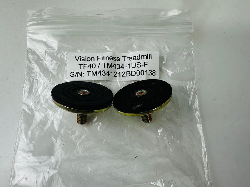 Vision Fitness TF40 TM434-1US-F Treadmill Leveling Foot Leveler (LF76)
