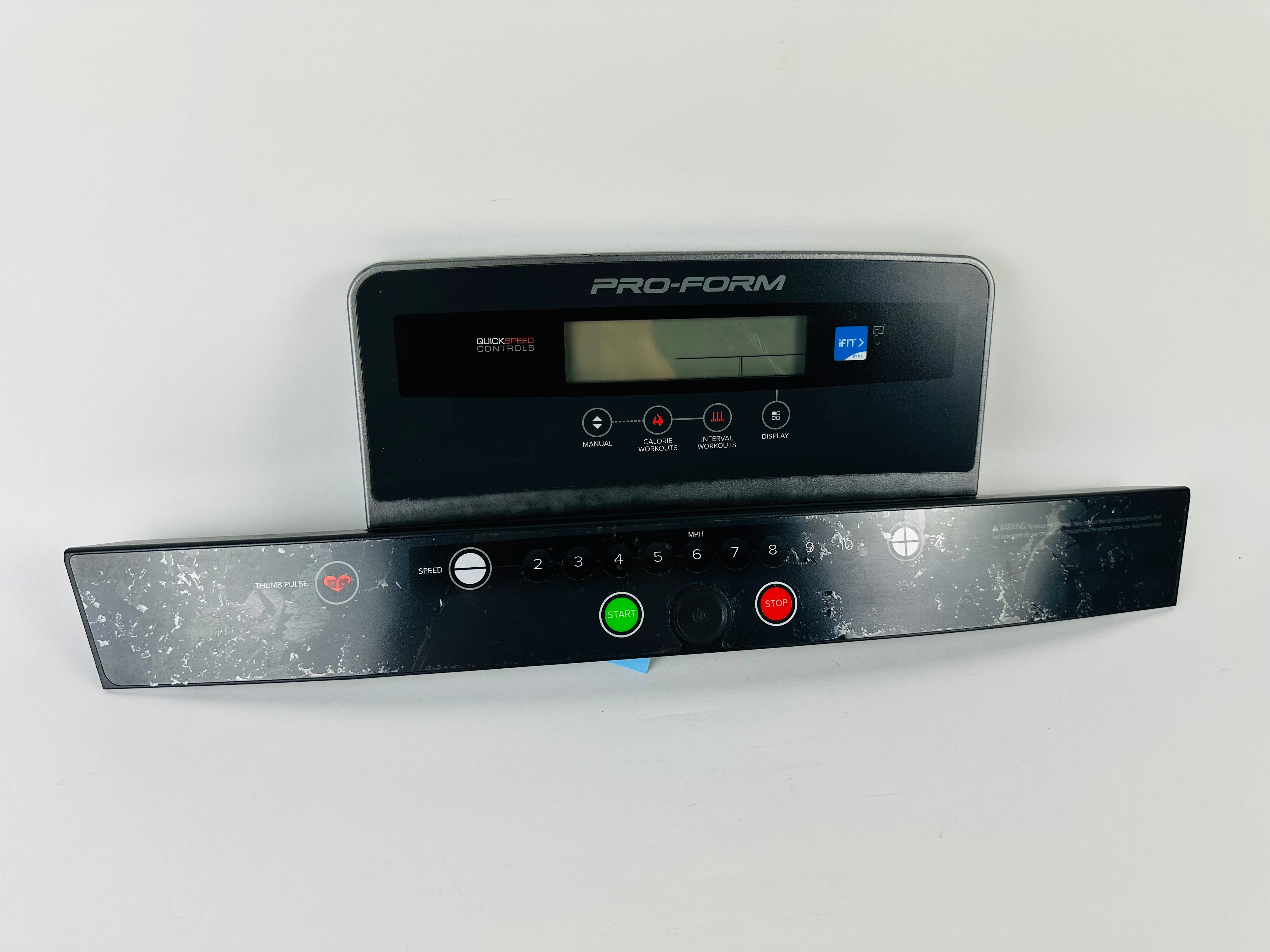 Pro-Form Cadence WLT Treadmill Display Console Panel (CP406)