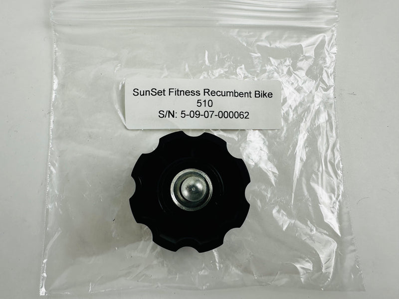 SunSet Fitness 510 Recumbent Bike Seat Adjustment Pin Knob (MX65)