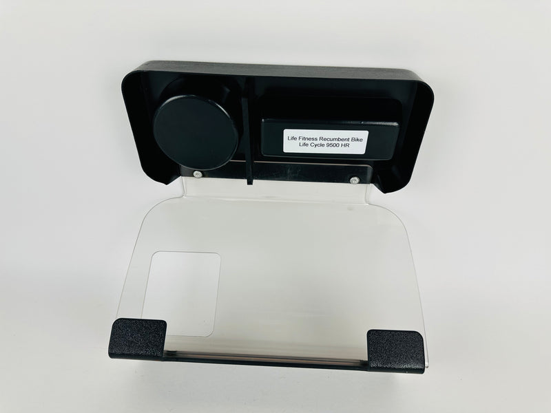 Life Fitness Life Cycle 9500 HR Recumbent Bike Book Tblet Cup Holder (EC182)