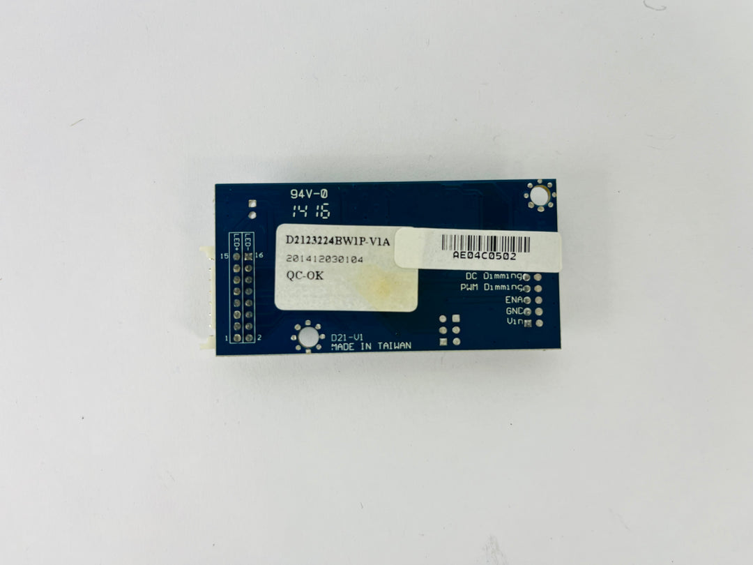 Vertex T-22X Treadmill Console Board D2123224BW1P-V1A (CP483)
