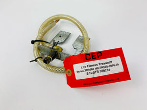 Life Fitness Treadmill TR9500 HR/TR95S-0070-30 Nozzle and Hose Wax Assembly