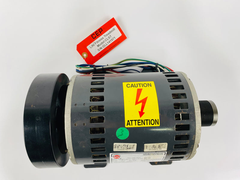 Life Fitness Treadmill AC Drive Motor 230V J63WZBHD-150 (MP39)