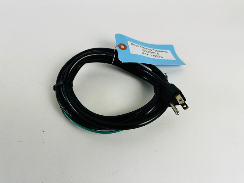Keys Fitness 8800HR.6 Treadmill AC Power Supply Cable Line Cord (SC76)