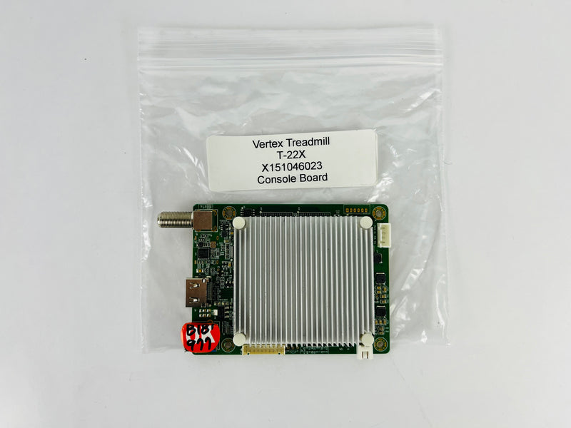 Vertex T-22X Treadmill Console Board TVV21708080236 (CP479)