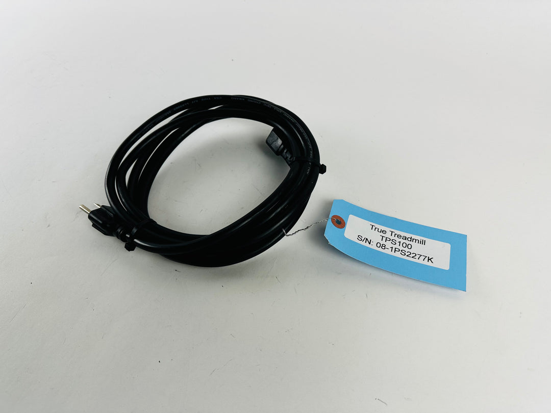 True TPS100 Treadmill AC Power Supply Cable Line Cord (SC101)