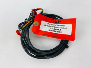 Pro-Form 680 CrossTrainer 831.24646.1 Treadmill Wire Harness Cable (DC552)