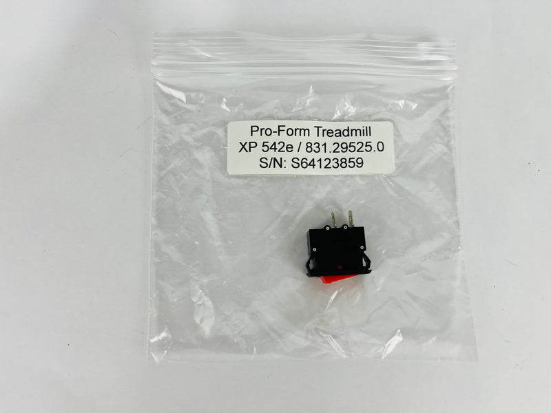 Pro-Form XP 542e 831.29525.0 Treadmill Power Switch On Off (PP114)