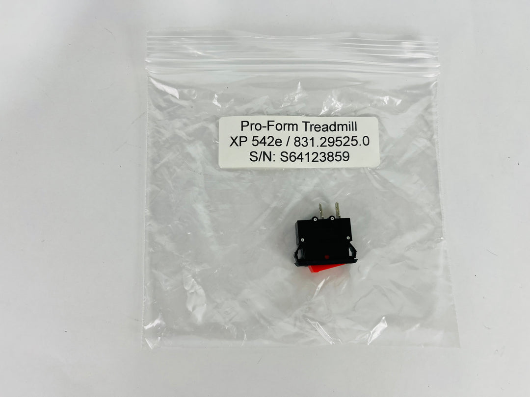 Pro-Form XP 542e 831.29525.0 Treadmill Power Switch On Off (PP114)