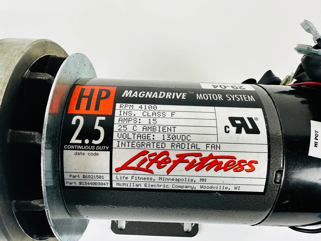 Life Fitness T3 T5.5 T5.0 Treadmill 2.5HP DC Drive Motor 6821501 (MP160)