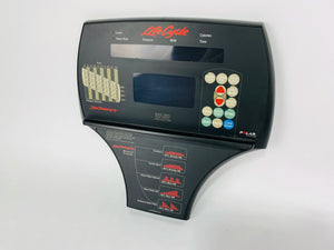 Life Fitness R9 Recumbent Bike Console Overlay (CP876)