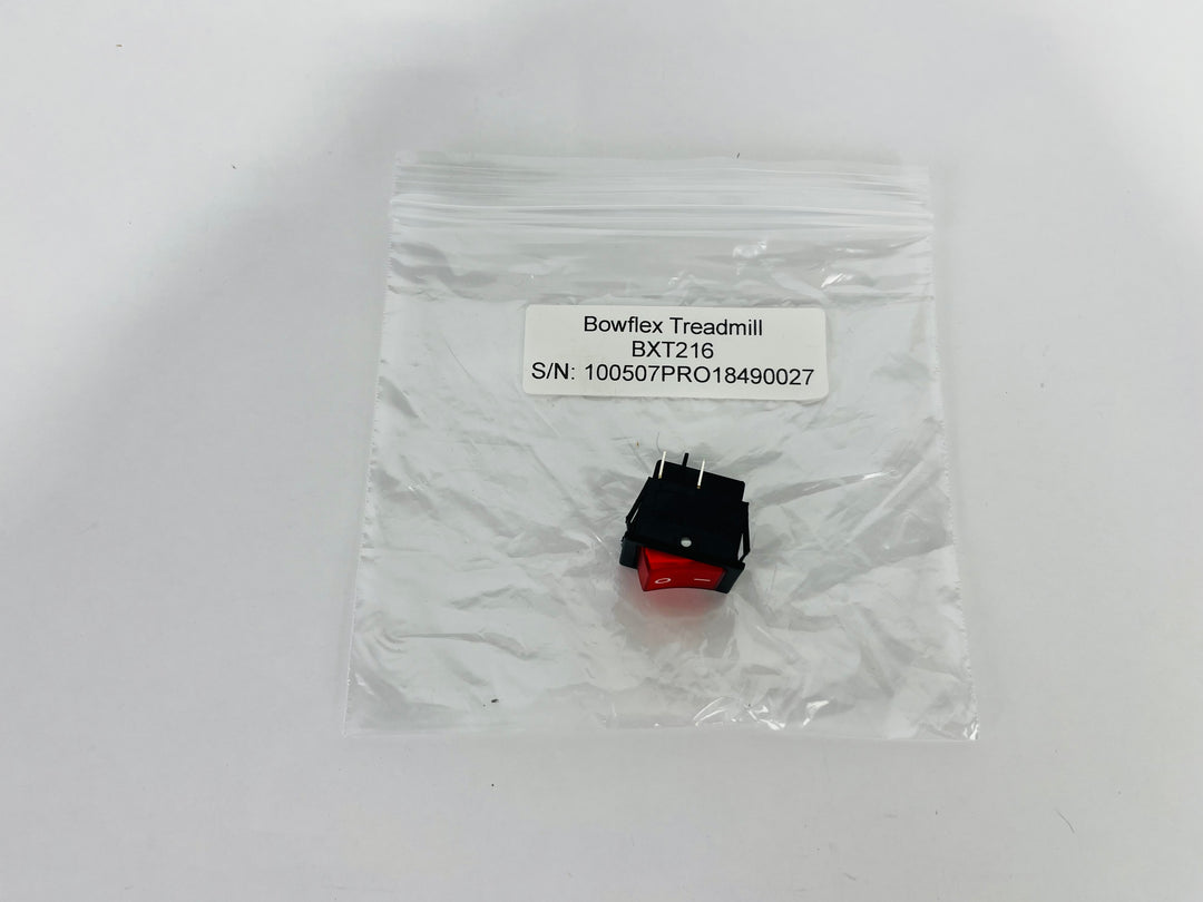 Bowflex BXT216 Treadmill Power Switch On Off (PP159)