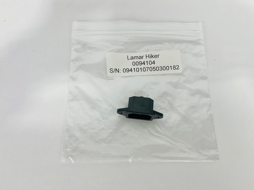 Lamar Hiker 0094104 Treadmill Entry Power Cord Inlet (PP169)