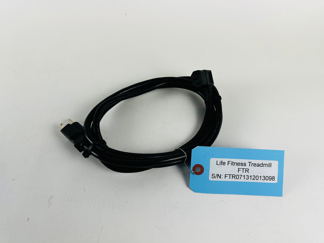 Life Fitness FTR Treadmill AC Power Supply Cable Line Cord (SC91)