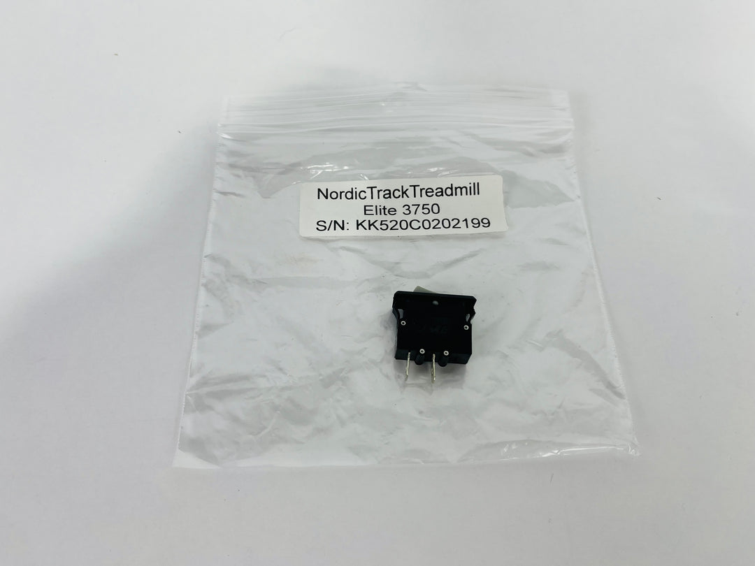 NordicTrack 3750 Elite Treadmill Power Switch On Off (PP168)