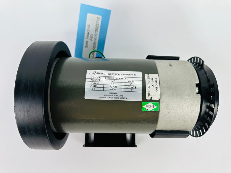 Sole Fitness F63 Treadmill DC Drive Motor D9250002/G080601A (MP145)