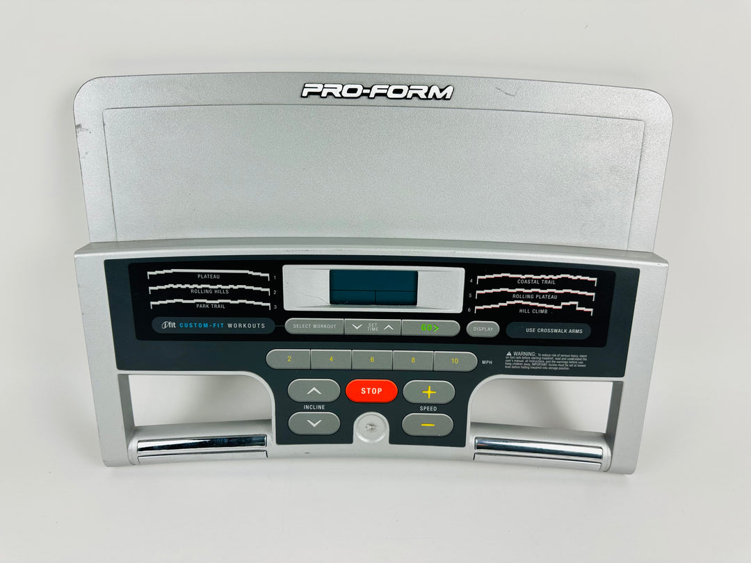 Pro-Form CrossWalk 415 831.24723.1 Treadmill Display Console Panel (CP436)
