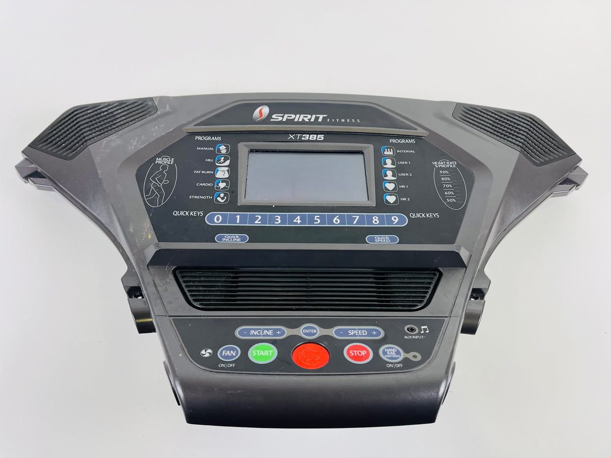Spirit Fitness XT385 Treadmill Display Console Panel (CP107)