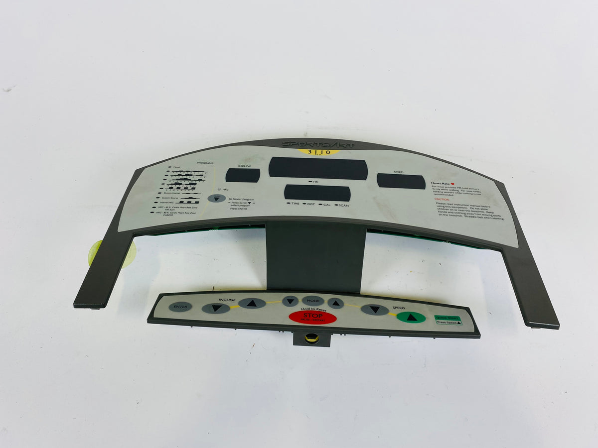SportsArt 3108HR 3108 Treadmill Display Console Panel (CP38)