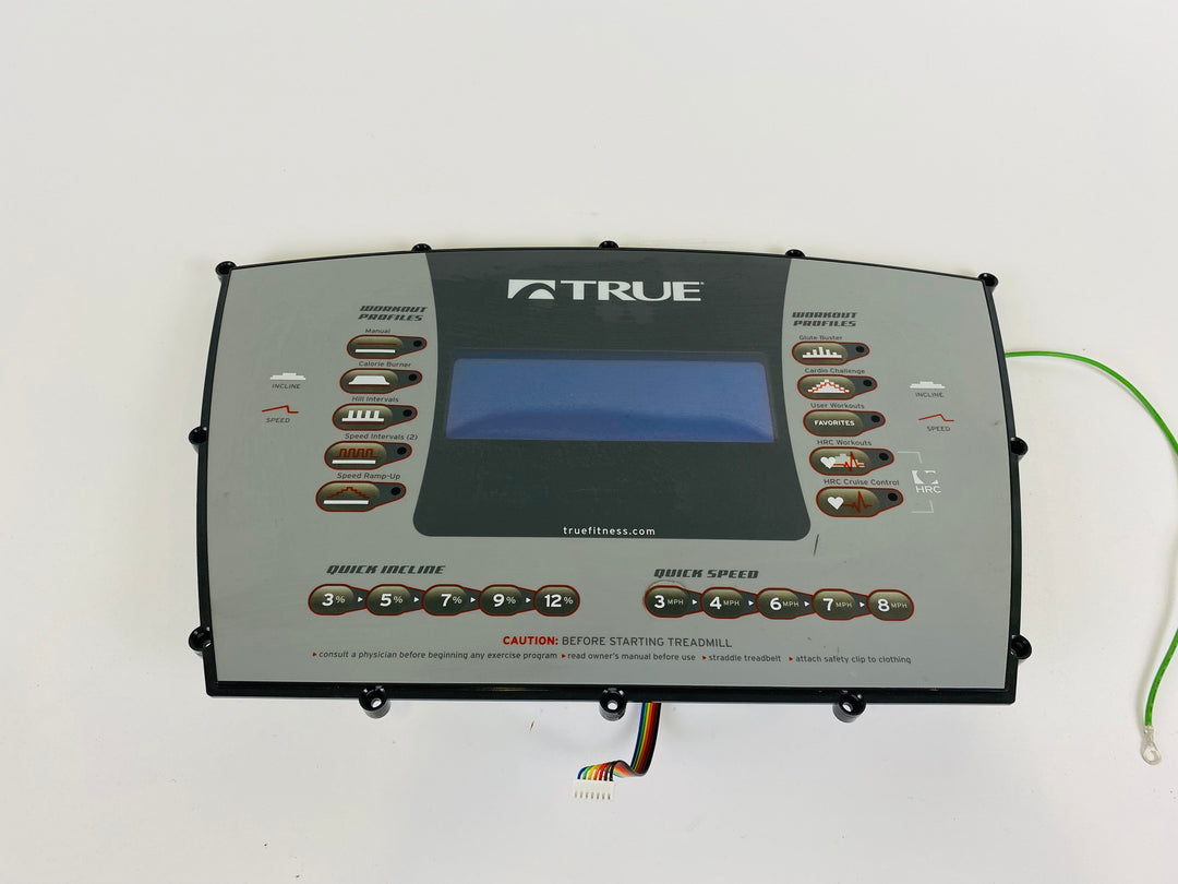 True Fitness Treadmill Display Console Panel ASM-AFGAT-2A (CP13)