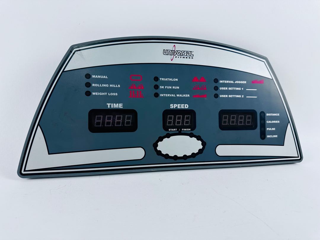 Universal Fitness Treadmill Display Console Panel 0091504 (CP219)