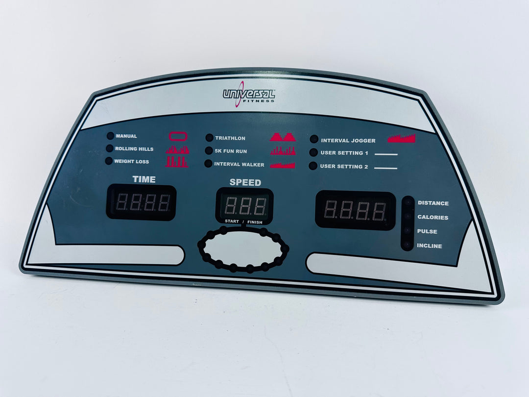 Universal Fitness Treadmill Display Console Panel 0091504 (CP219)